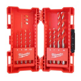 Milwaukee Premium Concrete Drill Bits 3 Sided Set of 8 4932471193