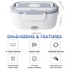 2 110V Car Portable Food Heating Lunch Box Electric Heater