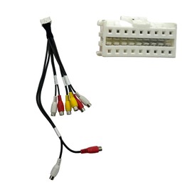 OTORAM Applicable Eclipse ECLIPSE Extension Wiring Cord Compatible VTR AUX Non-Fader for Car Navigation Easy Installation