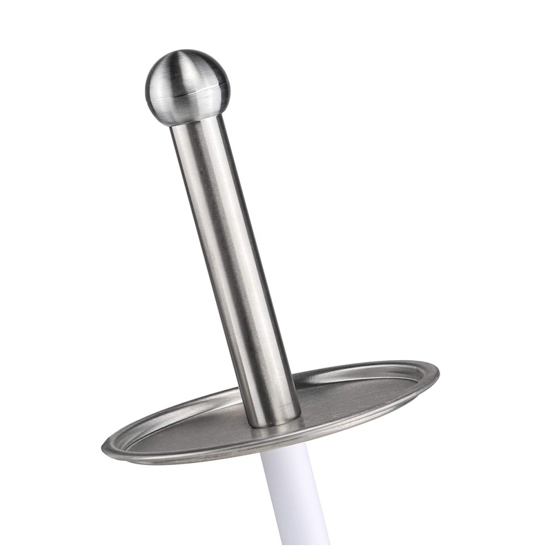 Bambelaa! Toilet Brush with Holder Toilet Brush Holder Stainless Steel