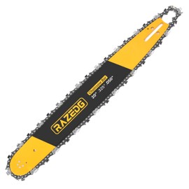 20 Inch Chainsaw Bar and Carbide Chain Combo, .325" Pitch, 050" Gauge, 78 Drive Links Fits Echo CS-490/440, Craftsman S205/CMXGSAMY462S, PP4620AVX, Milwaukee M18 FUEL and More