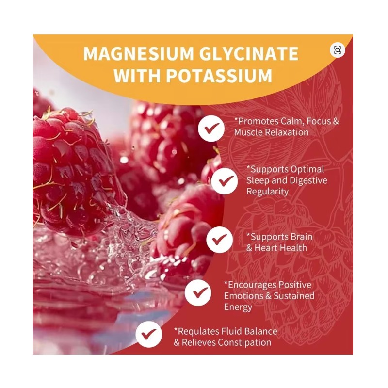 OKONOS Magnesium Citrate Gummies - Natural Berry Flavor
