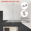 Shower Door Support Bar, Fix Frameless Shower Door Panel for