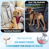 SlowTon Dog Seat Belt for Car, 2 Pack Dog Car
