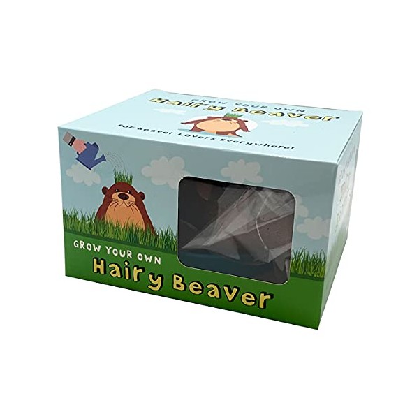 Diabolical Gifts Grow Your Own Hairy Beaver, Brown, Green, DP1255