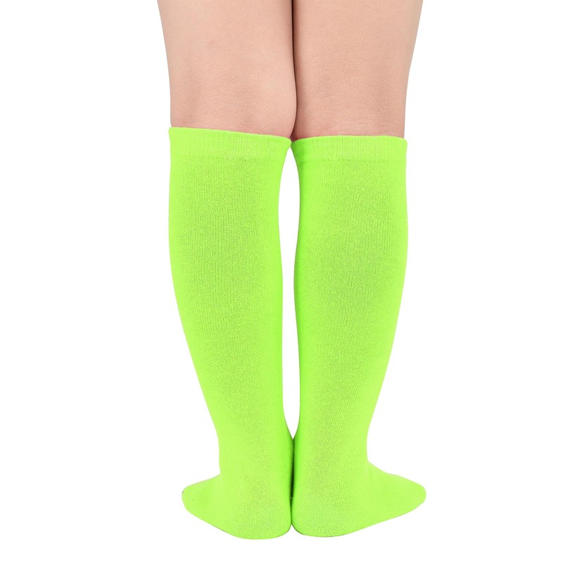 Girls Baseball Softball Soccer Socks for Toddler Girls Knee High
