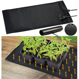 Royal Gardineer Heating Mat Plants: Heating Mat for Plant Growing and Terrariums, Size S, IP67, 20 Watt (Plant Heat Plate, Heating Mat Inside, Hot Mat)