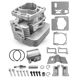 NTSUMI Cylinder Piston Kit Fit for RedMax EBZ8550 EBZ8550RH Backpack Blower Replace 587655101 587955101, with Spark Plug