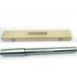 PRAZTECH® Precision Lathe Alignment Test Mandrel Bar | Align the tail-stock on your lathe to head stock | Accurate Workshop Tool DIY (EN31 MT5 - Morse Taper 5 (Total Length 442mm))