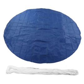 Protective Pool Cover Inflatable Swimming Pool Cover Waterproof Rainproof Dustproof for Outdoor Swimming Pools Oxford Cloth Durable with Rope (3.6 * 3.6m)