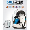 OutdoorMaster 50L Ski Boot Bag, Ski and Snowboard Boots Travel
