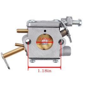 Kurihina Compatible with Carburetor Fits For Homelite 33CC ChainSaw 300981002 Homelite UT10516 UT10947A Ryobi RY74003D Carb