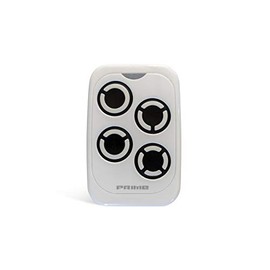 Universal Handheld Transmitter Prime 433-868 MHz Remote Control Garage Door Opener Garage Door (All-White)