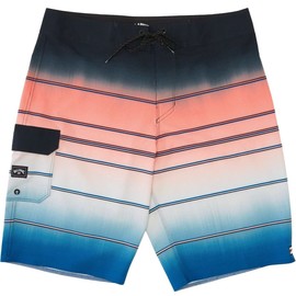 Billabong Boy's All Day Stripe Pro Boardshorts (Big Kids) Red/White/Blue 30 (20 Big Kid)