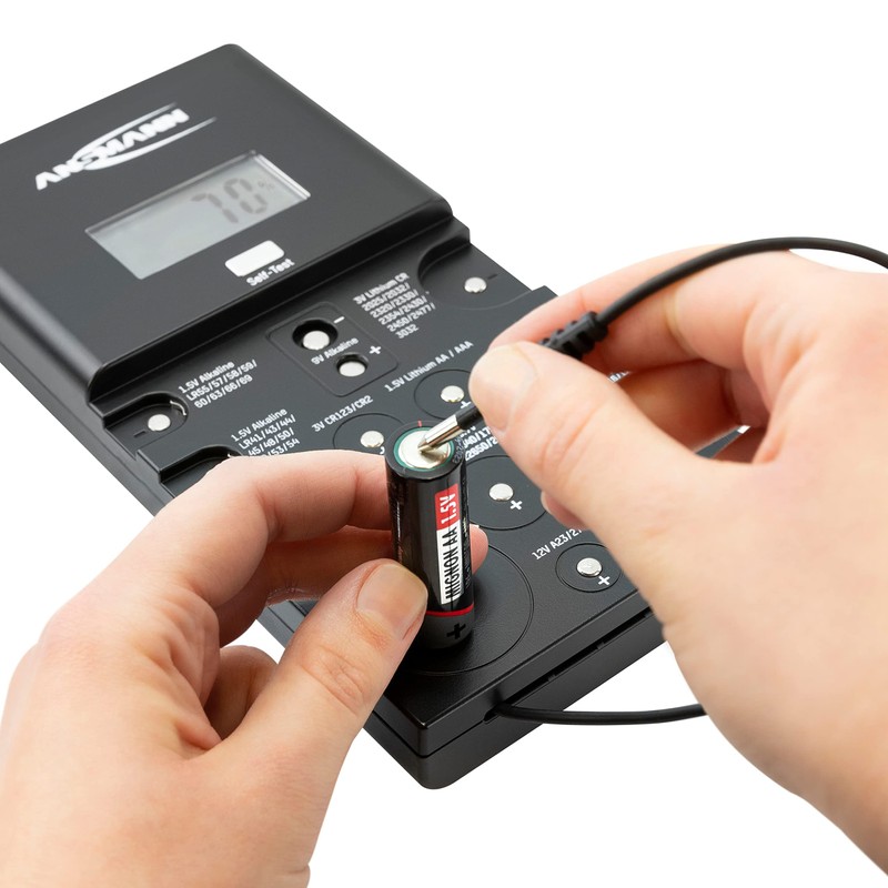 Ansmann Energy Check LCD - Professional Battery Tester