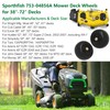 Sporthfish 753-04856A Mower Deck Wheels for Cub Cadet Craftsman Husqvarna