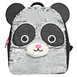 Depesche 10794 Sequin Backpack Snukis Panda Approx. 19 x 22 x 11 cm
