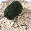 SEWACC Milk Cotton Yarn Soft Army Green Chunky Knitting Yarn