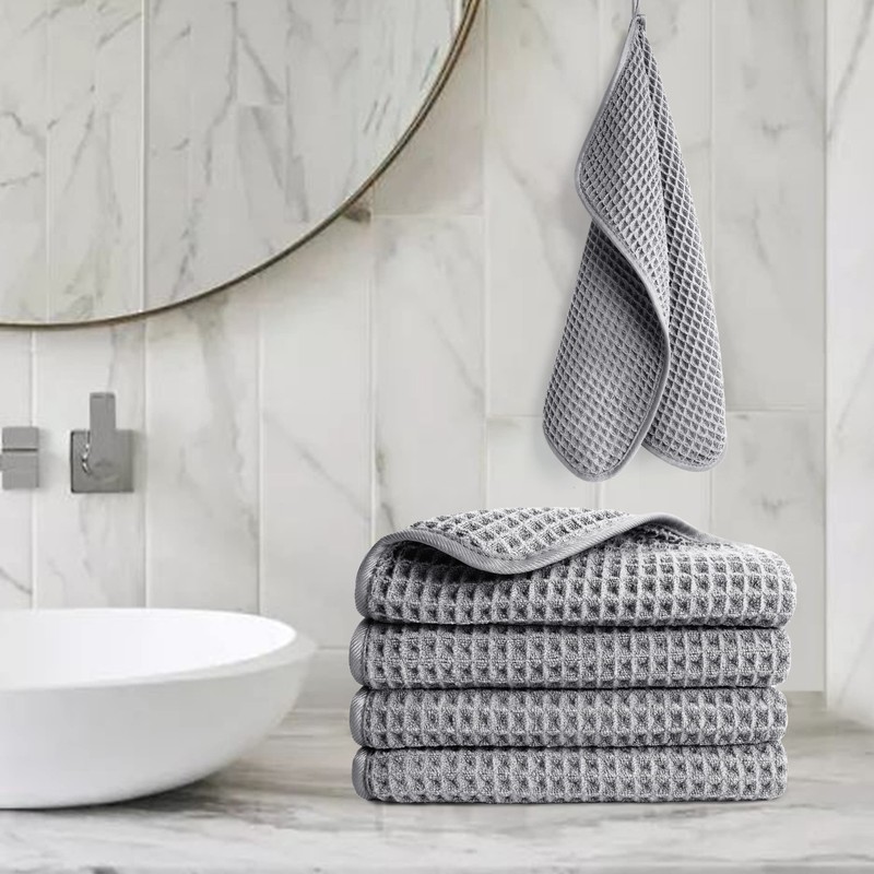 Polyte - Microfibre Wash Cloth - Lint Free - Waffle