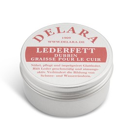 DELARA Dubbin Leather Softener for Boots, Horse Tack etc. Colour: Colourless - 75 ml, Made in Germany