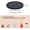 TECNOLOGÍA INFINITA Porta Vasos De Silicon Antideslizantes Para Mesa Elegantes