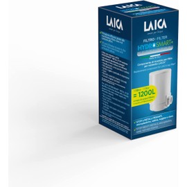 HYDROSMART+™ Metal Stop LAICA Replacement Water Filter Cartridge - Compatible with Faucet Filter and Genoa Tap Filter - 4 Months Filtered Water, Reduces Heavy Metals and Chlorine