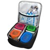 JL Childress Cooler Cube Food and Bottle Bag, Black