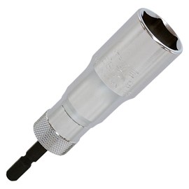 TOP ESK-19 Replacement Shaft Socket for Electric Drills, 0.7 inch (19 mm), Compatible with 18 V, Shank Replaceable Bit, Civil Engineering, Construction Tools, Made in Japan