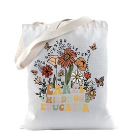 TSOTMO Early Educator Tote Bag Teacher Gift Dream Team Gift Daycare Teacher Appreciation Gift ECE Gift For Teacher (EARLY)