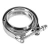 Downpipe Clamp, Keenso 3 Inch Stainless Steel Flanges V Band