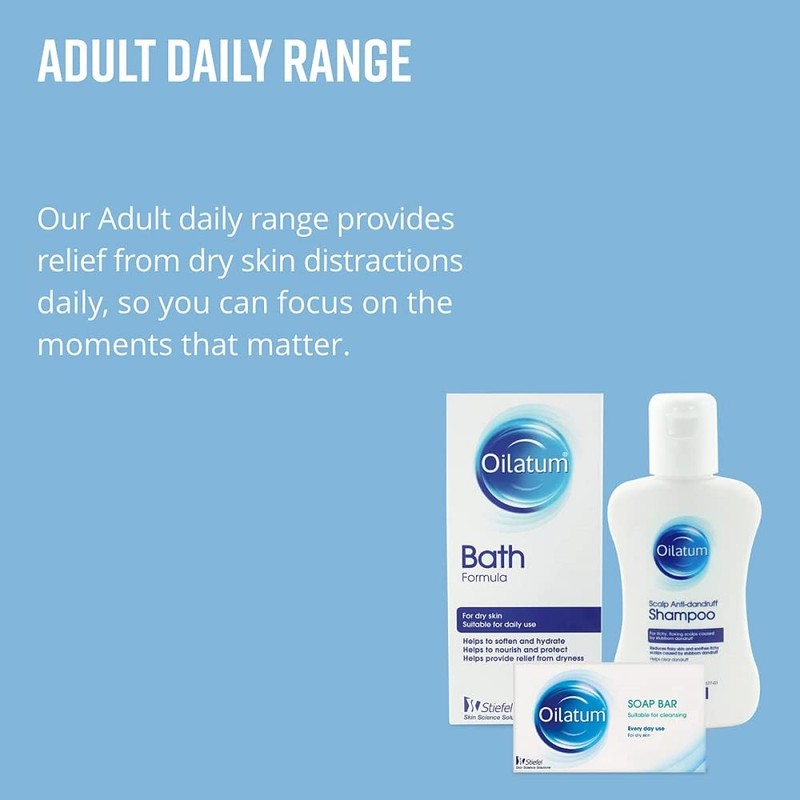 Oilatum Soap Bar Emollient Cleanser for Dry, Sensitive and Eczema