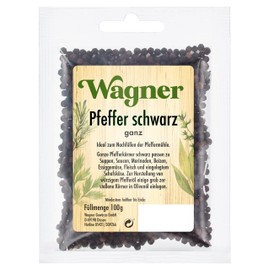 Wagner Gewürze Pepper Black Whole (1 x 100 g)