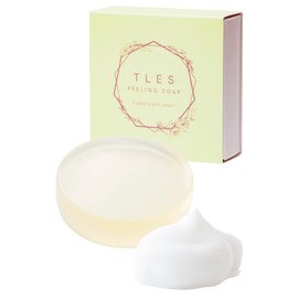 Peeling Soap, Facial Cleansing, Hypoallergenic [For Shiny Skin of Smooth Surfaces] Natural Ingredients 90% Hydroquinone, Niacinamide, Keraten, Darkening, Dullness, Lactic Acid AHA 3.5%, Glycolic Acid AHA 1.5% TLES