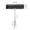 sourcing map 2 Pcs 128mm/5.04" Spring Door Closer, Aluminum Alloy