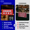 GEEKBEAR Order Here and Pick Up Here Signs (Pink) -
