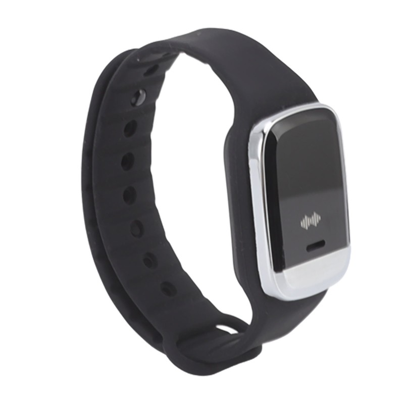Ultrasonic Mosquito Repellent Bracelet Watch Temperature Detection USB Rechargeable Mosquito