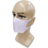 Advanced SMArt SLT-04 3D Non-Woven Mask, Baby Pink, Regular Size,