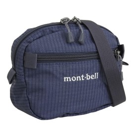Mont-bell Men's and Women's Shoulder Bag, Waist Pouch, Shoulder Bag, Body Bag, Waist Bag 1.0L Nylon Belt Pouch 1123774 Mont-bell, navy (NV)