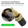 MUQIDA New Differential Oil Temperature Sensor, Replaces Part Number 1434050