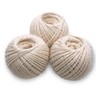 3 Pack Cotton String Ball, 100% Cotton Roll Each 45m
