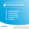 meridol Toothpaste Gentle White, 1 x 75 ml - Antibacterial