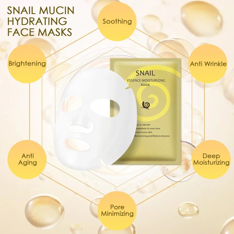 Mascarillas Faciales Para El Cuidado De La Piel, Paquete De