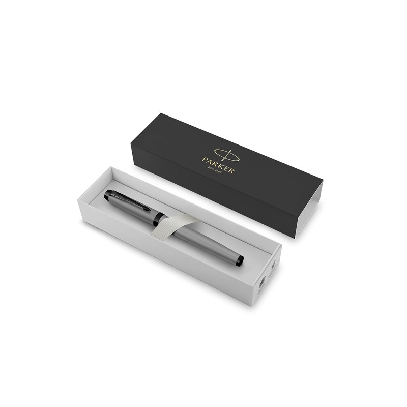Parker IM Premium Black Edition Rollerball Pen | Achromatic Matte