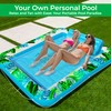 JAMBO XXL Inflatable Tanning Pool Lounger Float, 80 x 56