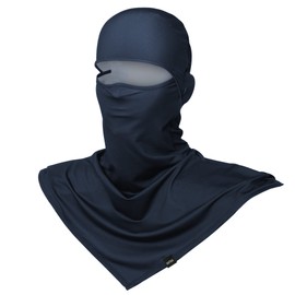 Balaclava Summer Protection Face Mask Breathable Motorcycle Hood Helmet Liners Outdoor Cycling Hiking Sports, Royal Blue., Medium-X-Large