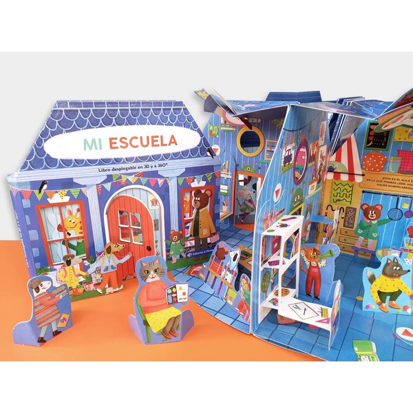 Mi escuela (Spanish Edition)