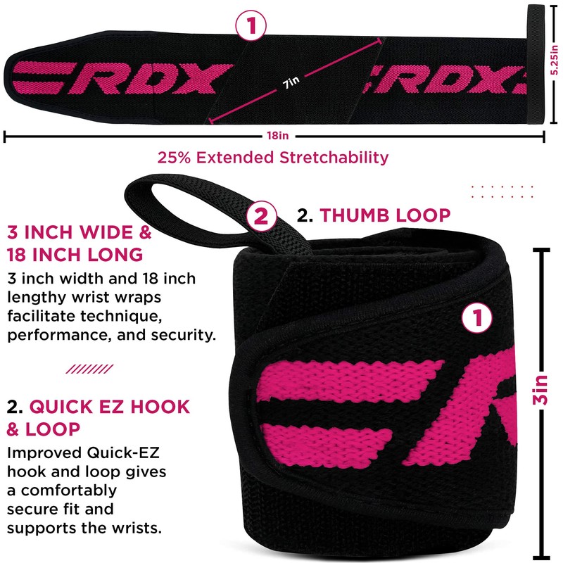 RDX Weightlifting Wrist Support Wraps with Thumb Loops are approved