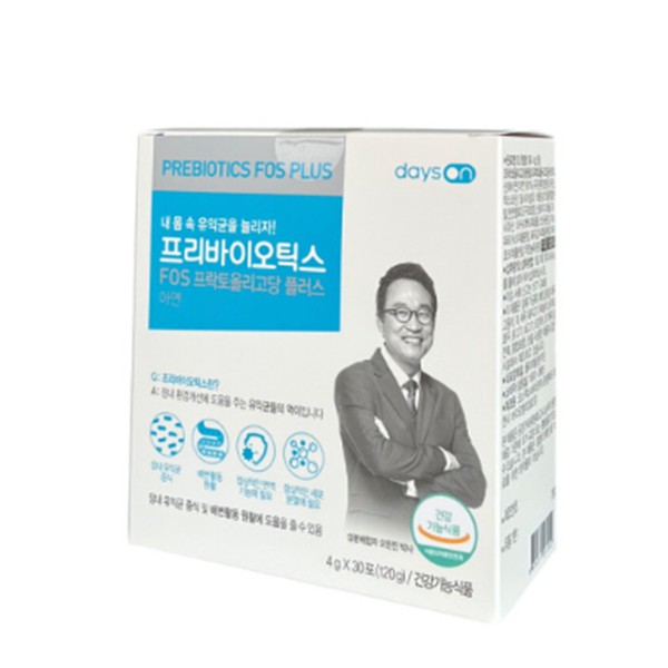 [On Sale] Prebiotics FOS Fructooligosaccharide Plus 4g 30 sachets x4