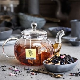 Infuse Tea French Earl Grey With Rose Petals Loose Leaf Tea 100g