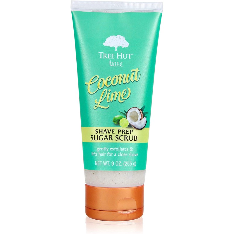 Tree Hut Bare Shave Prep Sugar Scrub, 9oz, Essentials for